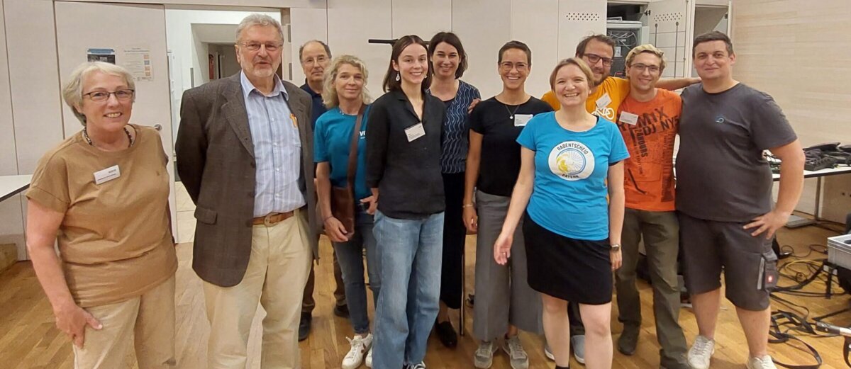 Das Organisationsteam der Podiumsdiskussion von ADFC und VCD